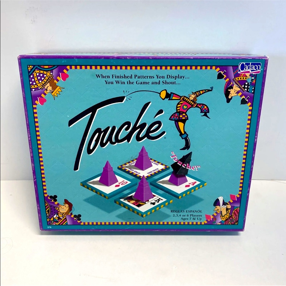 Touché Board Game 1998 Vintage Perfect Condition High strategy Award winning Fun